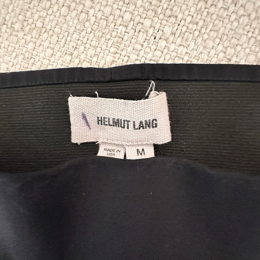 Helmut Lang Black Classic Minimalist Capsule Skinny Pants Stretch - Picture 3 of 5